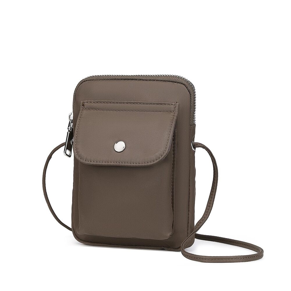 1192 Nylon Crossbody Lanyard Mobile Phone Bag Simple Accessory